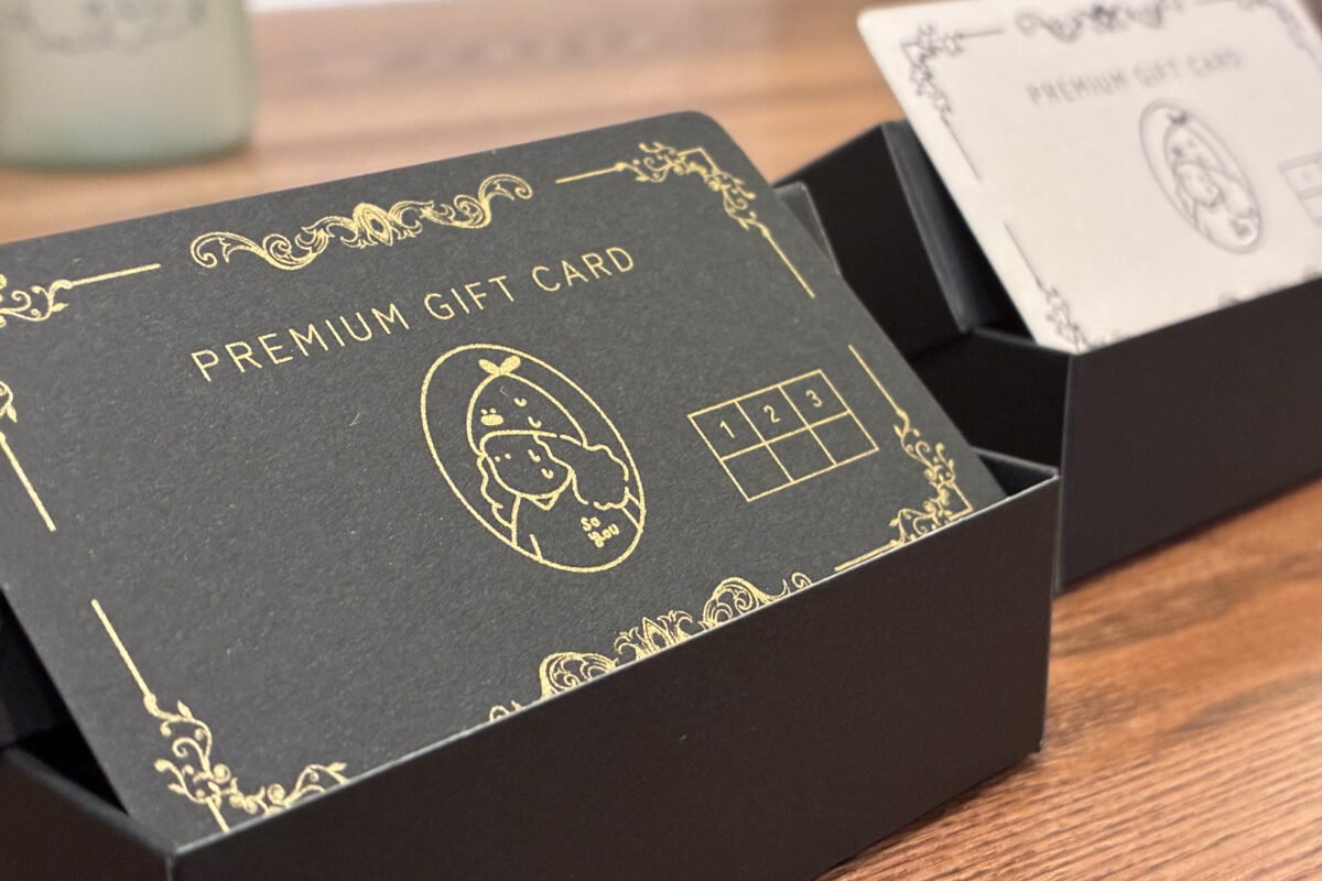 【ギフトカード近日販売開始！】